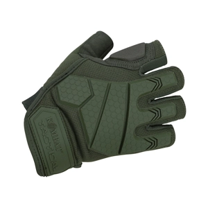 Alpha Fingerless Gloves - Olive Green