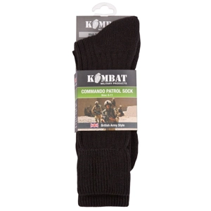 Commando Patrol Sock - Black (Size 6-11)