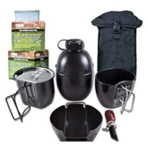 8pc BCB Crusader Cookset - Black