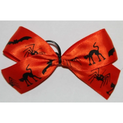 Large Halloween Dog Grooming Bows,