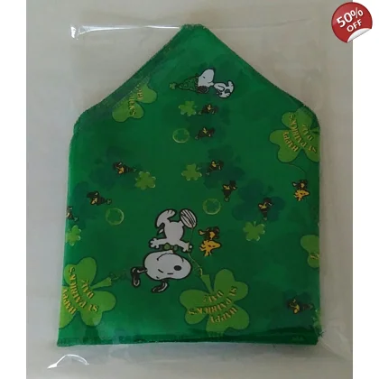 St Patrick's Day Stitched Edge Dog Bandanas