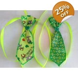Paddy's Day Tie-on Neckties, Pack of 5