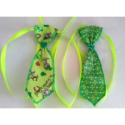 Paddy's Day Tie-on Neckties, Pack of 10