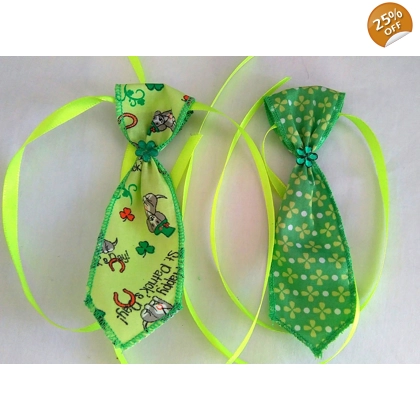 Paddy's Day Tie-on Neckties, Pack of 5