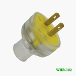 Omni Transparent Electrical Plug
