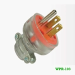 Omni Transparent Electrical Plug