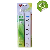 Bull 6-Gang Extension Cord