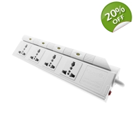 Extension Cord w/ Individual Switch 4-Gang