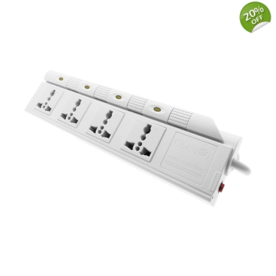 Extension Cord w/ Individual Switch 4-Gang