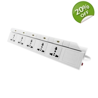 Extension Cord w/ Individual Switches 5-Gang