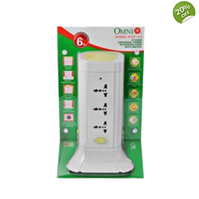 Universal Tower Extension Cord 12-Gang