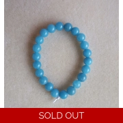 Blue Sponge Quartz Bracelet