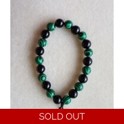 Malachite & Black Onyx Bracelet