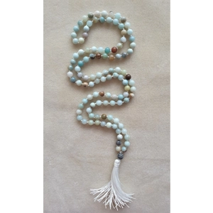 Multicolour Amazonite Mala Beads