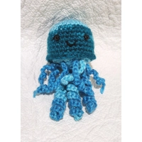 Crocheted Jellyfish Mini – Handcrafted Plush