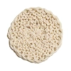 Knitted Round Coaster - Off White