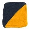 Knitted Dishcloth - Navy and Gold