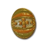 Green and Orange Easter Egg ..