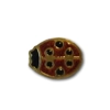 Lady Bug Egg Art Pin