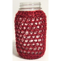 Quart Jar Sleeve - Red