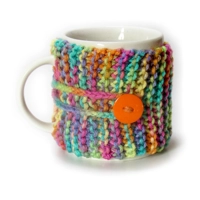 Mug Cozy - Varigated Multi Colors