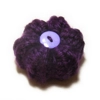Knitted Pin Cushion -Purple