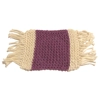 Cotton Mug Rug - Purple