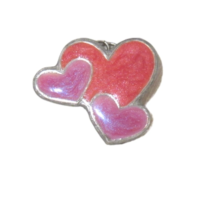 Hearts Egg Art Pendant