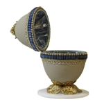 Egg Art Jewelry Box - tan Egg Art Jewelry Box - tan