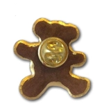 Teddy Bear Egg Art Pin Teddy Bear Egg Art Pin