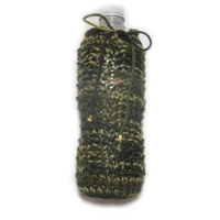 Knitted 16.9oz Water Bottle Sleeve - Camo