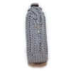 Knitted 20oz Water Bottle Sleeve - Grey