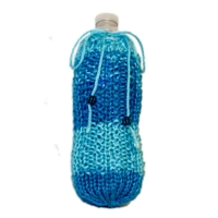 Knitted 16.9oz Water Bottle Sleeve -Teal