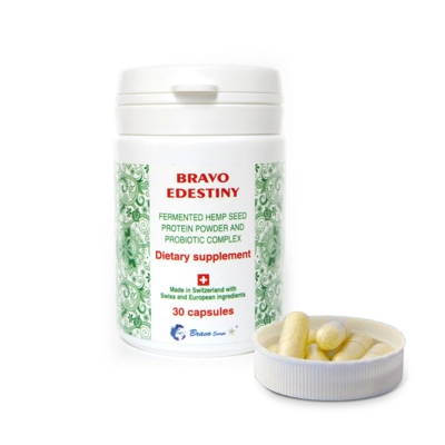 Bravo Edestiny Capsules with Peptides - 30 Caps