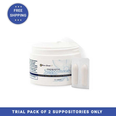 Trial pack of 2 - Bravo Probiotic Suppository