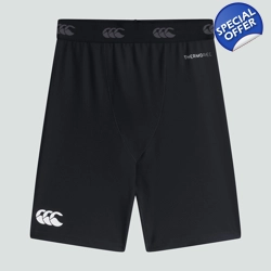 Canterbury Junior Thermoreg Shorts - Black - No Badge