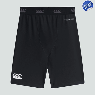 Canterbury Junior Thermoreg Shorts - Black - No Badge