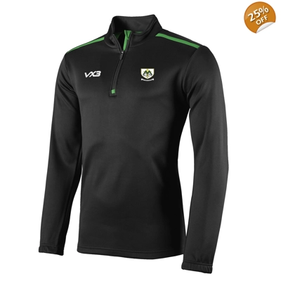 VX3 Fortis 1/2 Zip - Black/Emerald