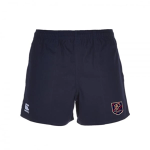 Junior Canterbury Broad Plain RFC Professional Shorts - Navy