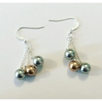 Cascade Triples Earrings