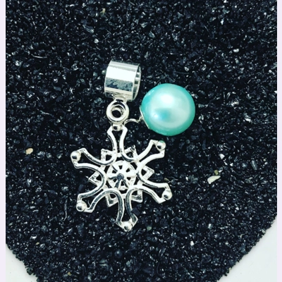 Star Snowflake Charm