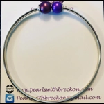 Double Pearl Bangle