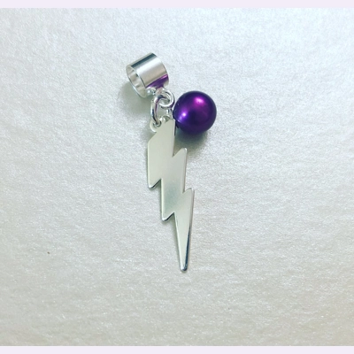 Lightening Bolt Charm