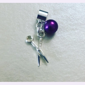 Scissors Charm