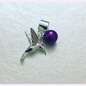 Hummingbird Charm