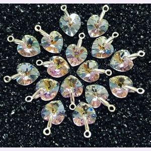 Light Purple Crystal Heart C..