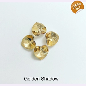 Golden Shadow Crystal Heart ..