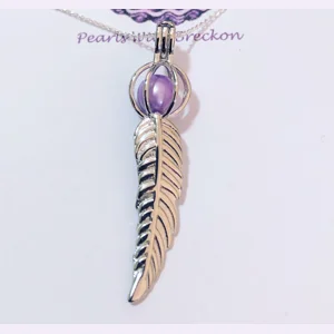 Feather Cage Pendant