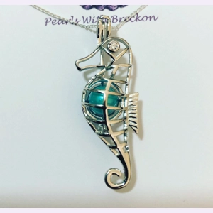 Sea Horse Cage Pendant