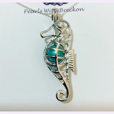 Sea Horse Cage Pendant